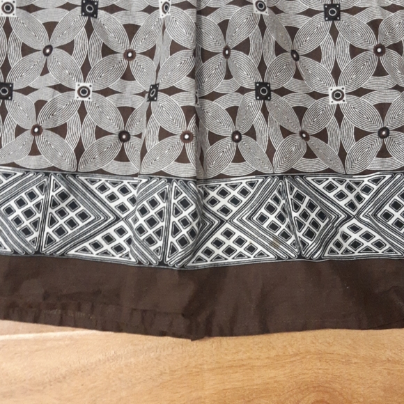 100% cotton A-line skirt (size M) - Picture 3 of 4